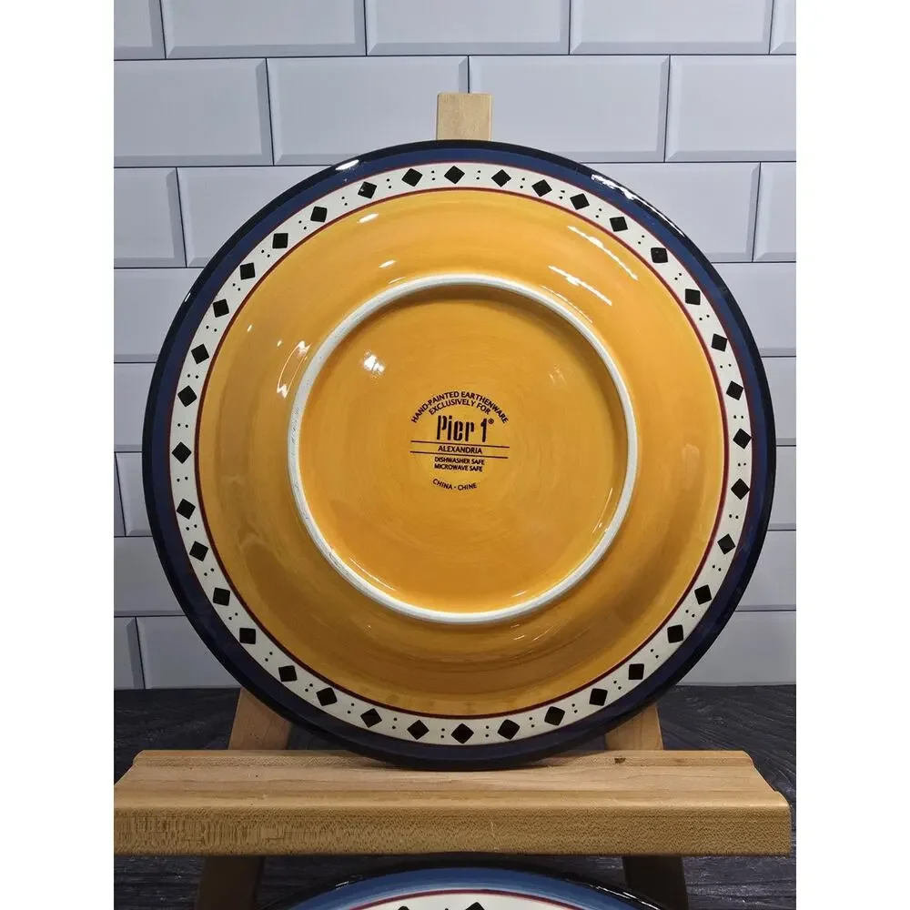 Pier 1 Alexandria Dinner Plate 11.25